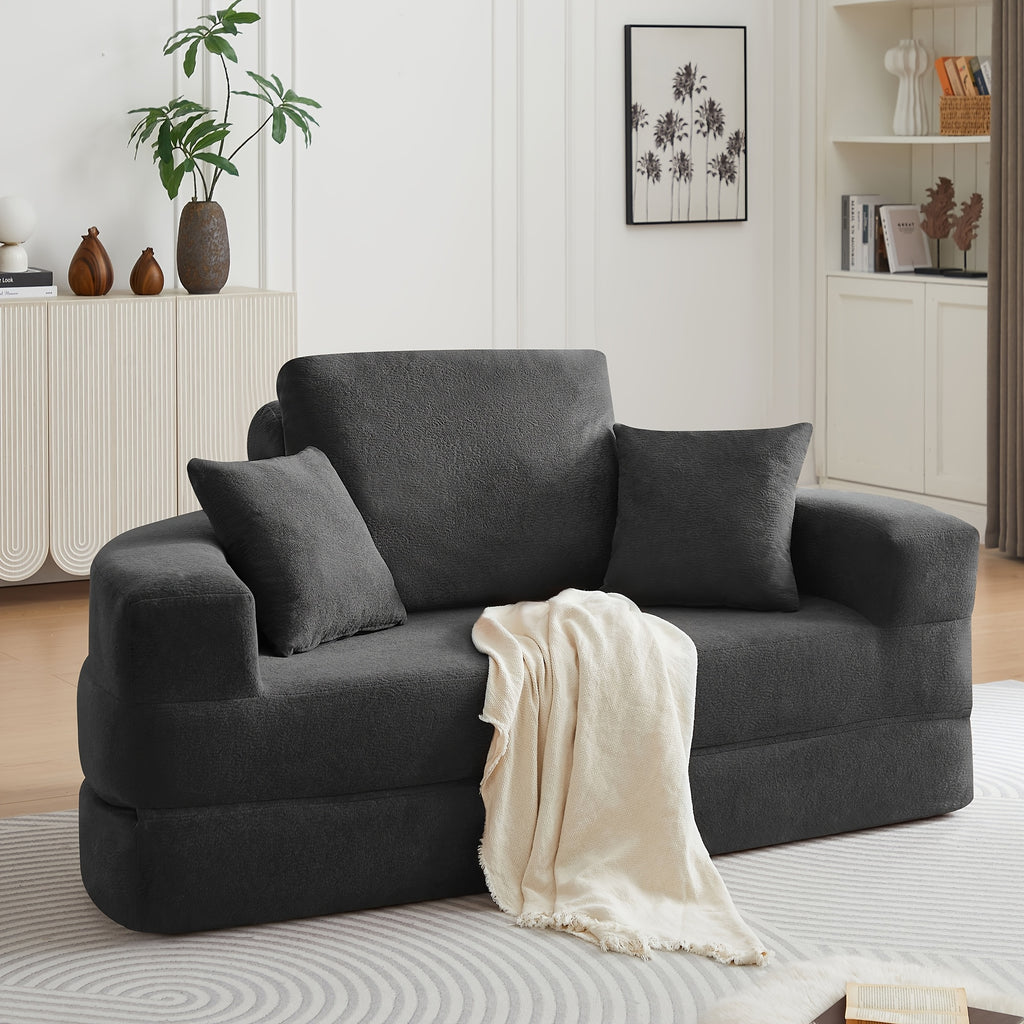 aber 70 8 foldable convertible sleeper sofa 3 pillows floor - Temu