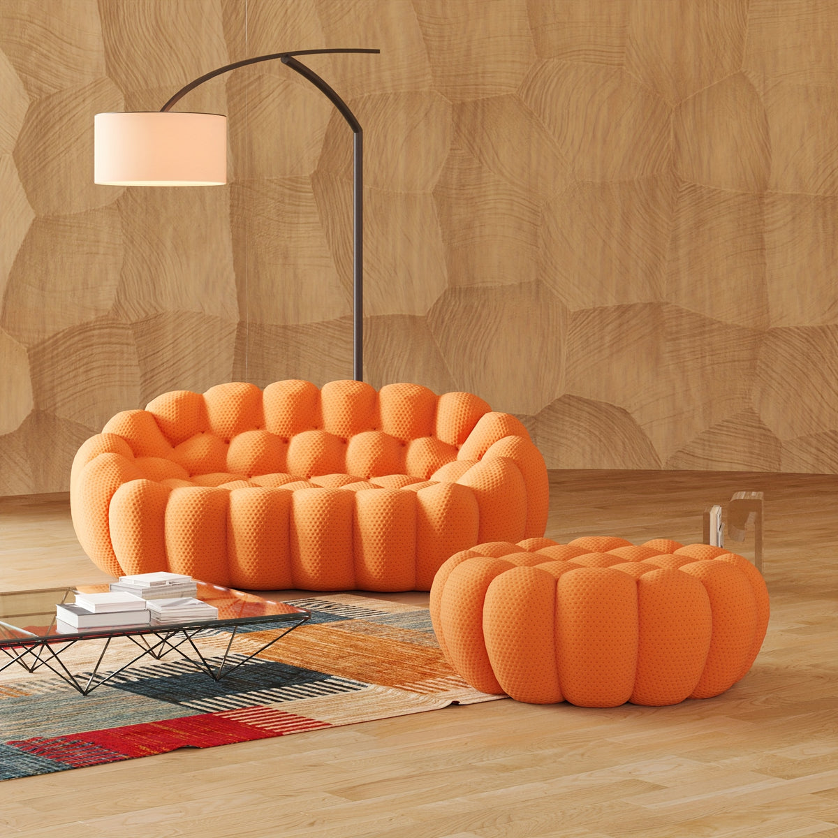 oversized   3d textile material upholstered bean - Temu