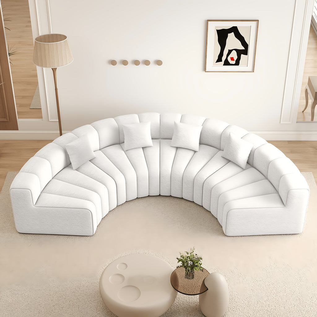 luxury modular sectional sofa foam cushioning chaise lounge - Temu