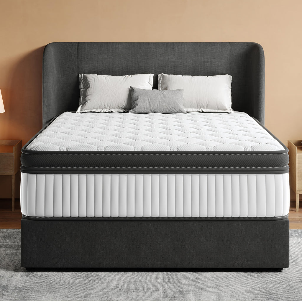 12 inch full filled mattress queen king size full size - Temu