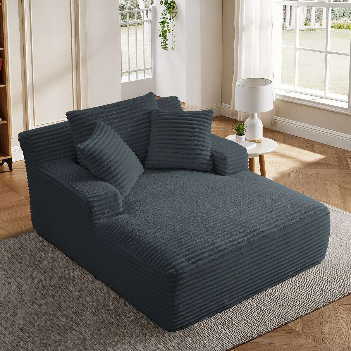 66 1 oversized chaise lounge chair indoor oversized boneless - Temu