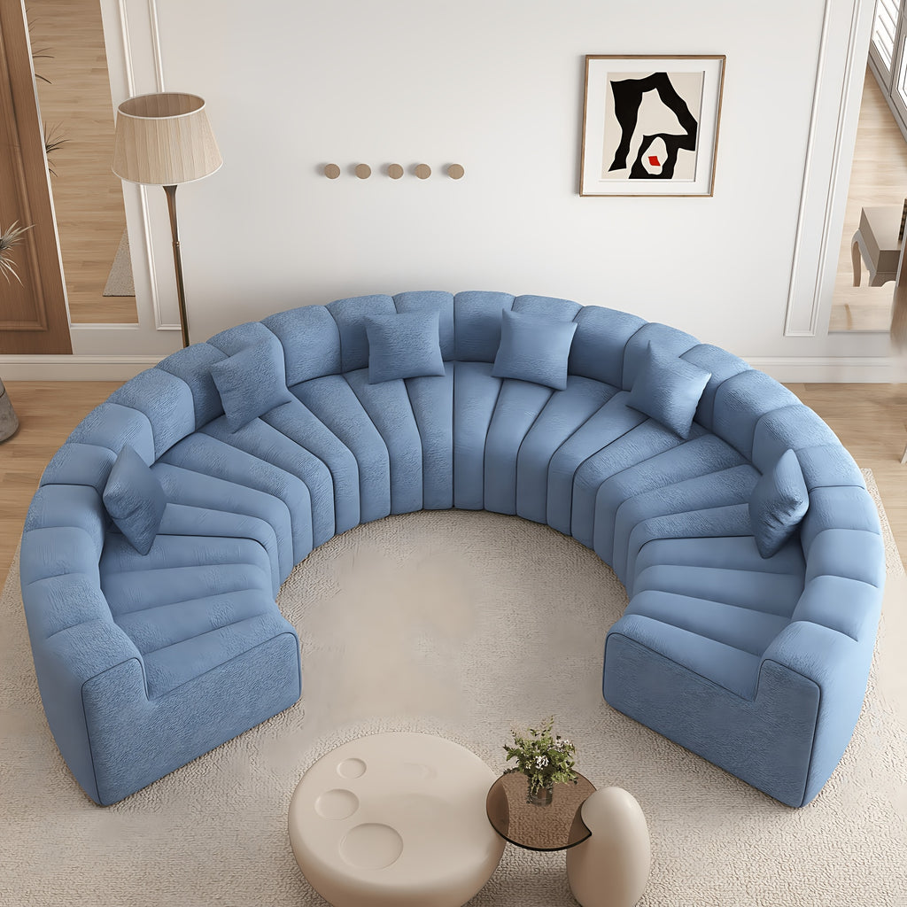 luxury modular sectional sofa foam cushioning chaise lounge - Temu