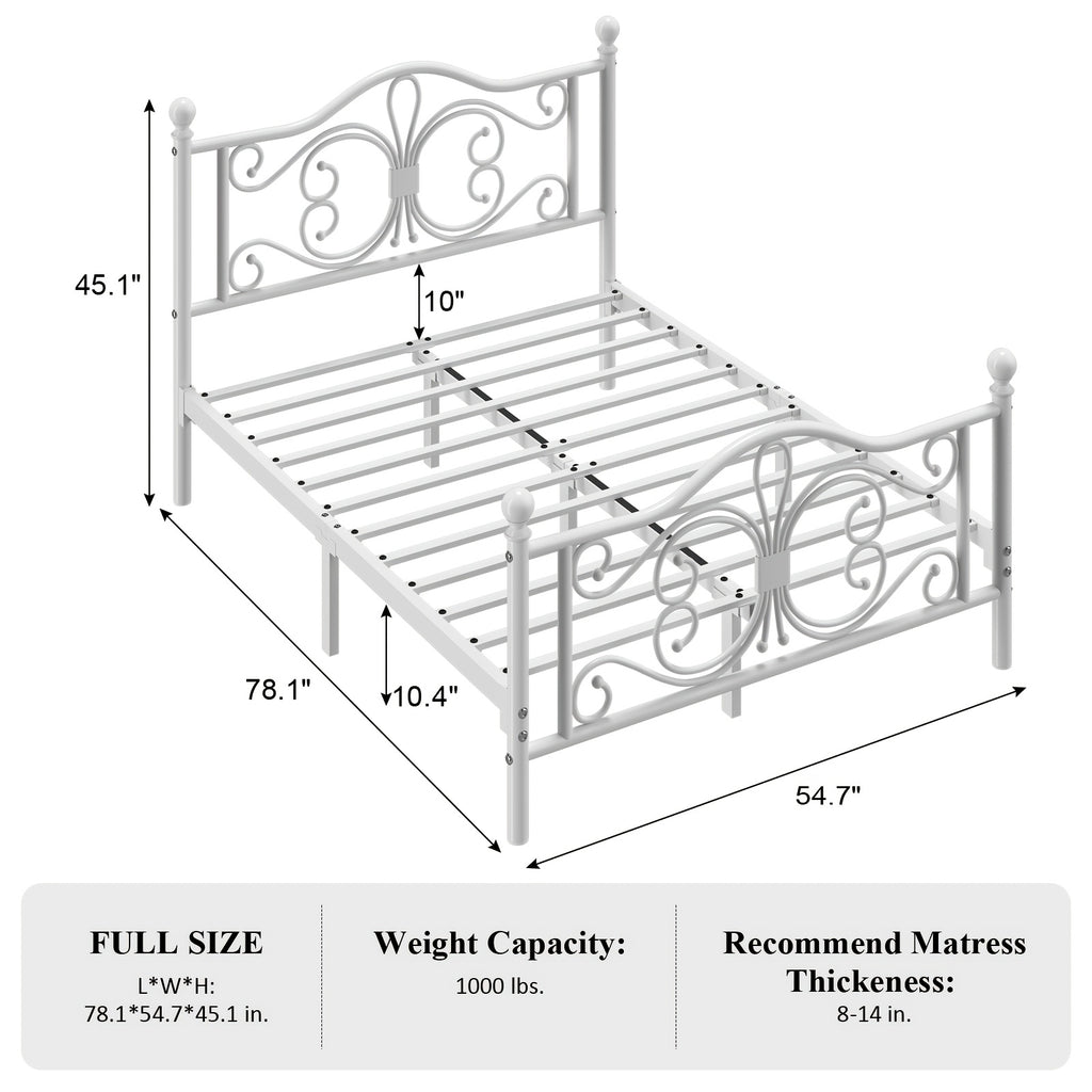 bed frame bed storage metal platform bed vintage   - Temu