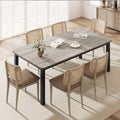 mdf   corner 2 meter long dining table without black - Temu