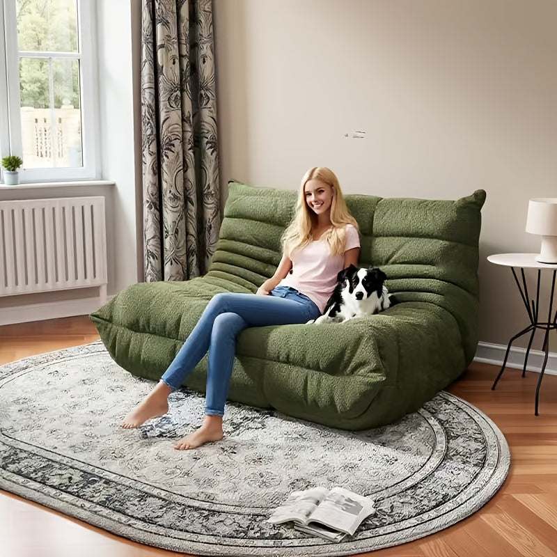 bean bag chair   chair sofa fireplace chair lazy - Temu