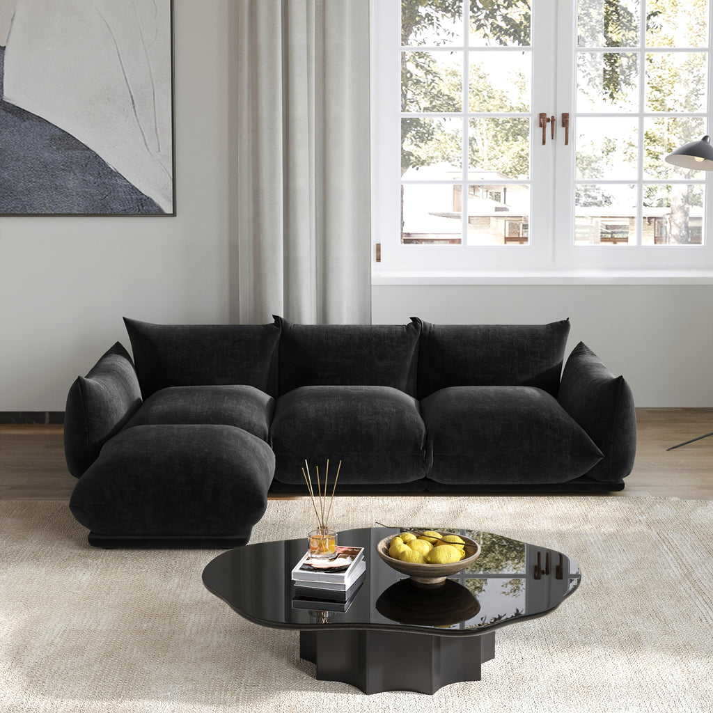 modular sofas couches l shaped sectional sofa chenille - Temu