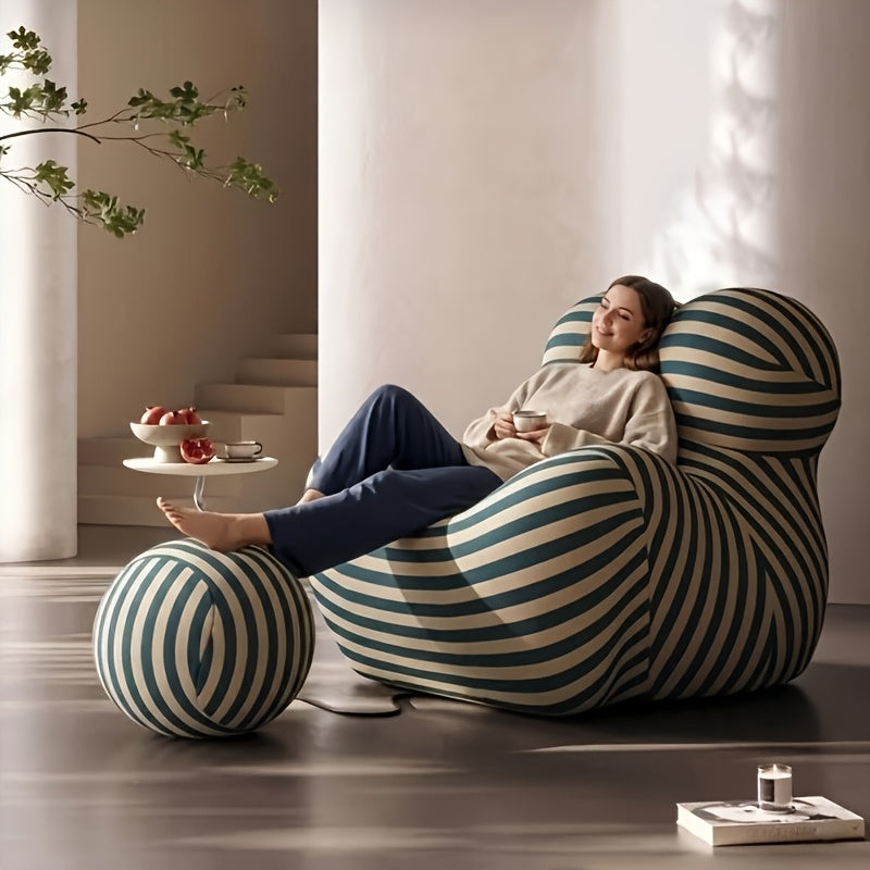 lounge chair footrest 39 37   bean bag - Temu