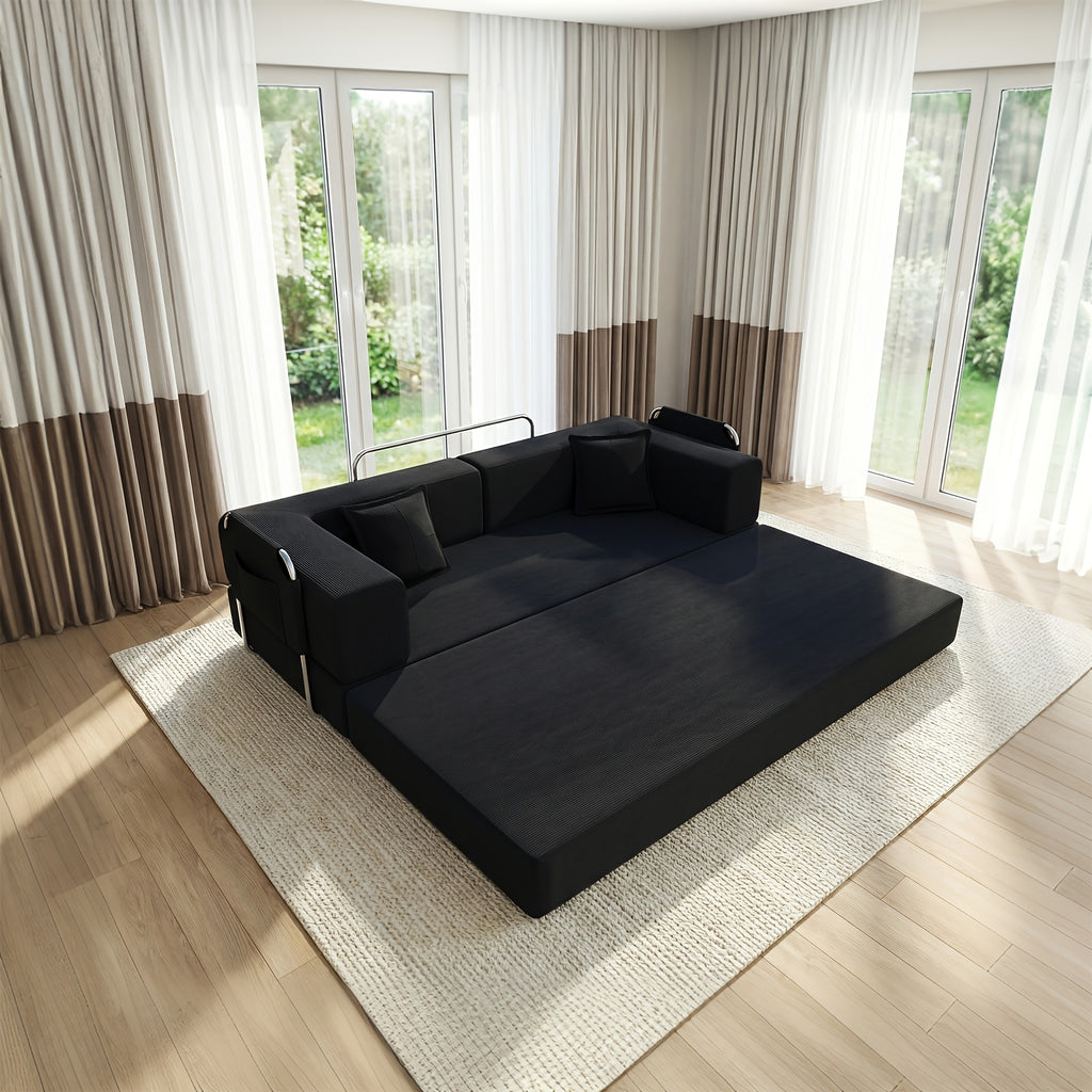 sofa living room bedroom foldable convertible modular design - Temu