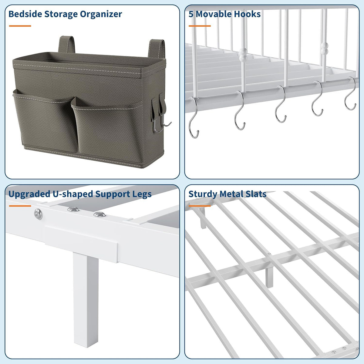twin full metal bunk bed   storage bag - Temu