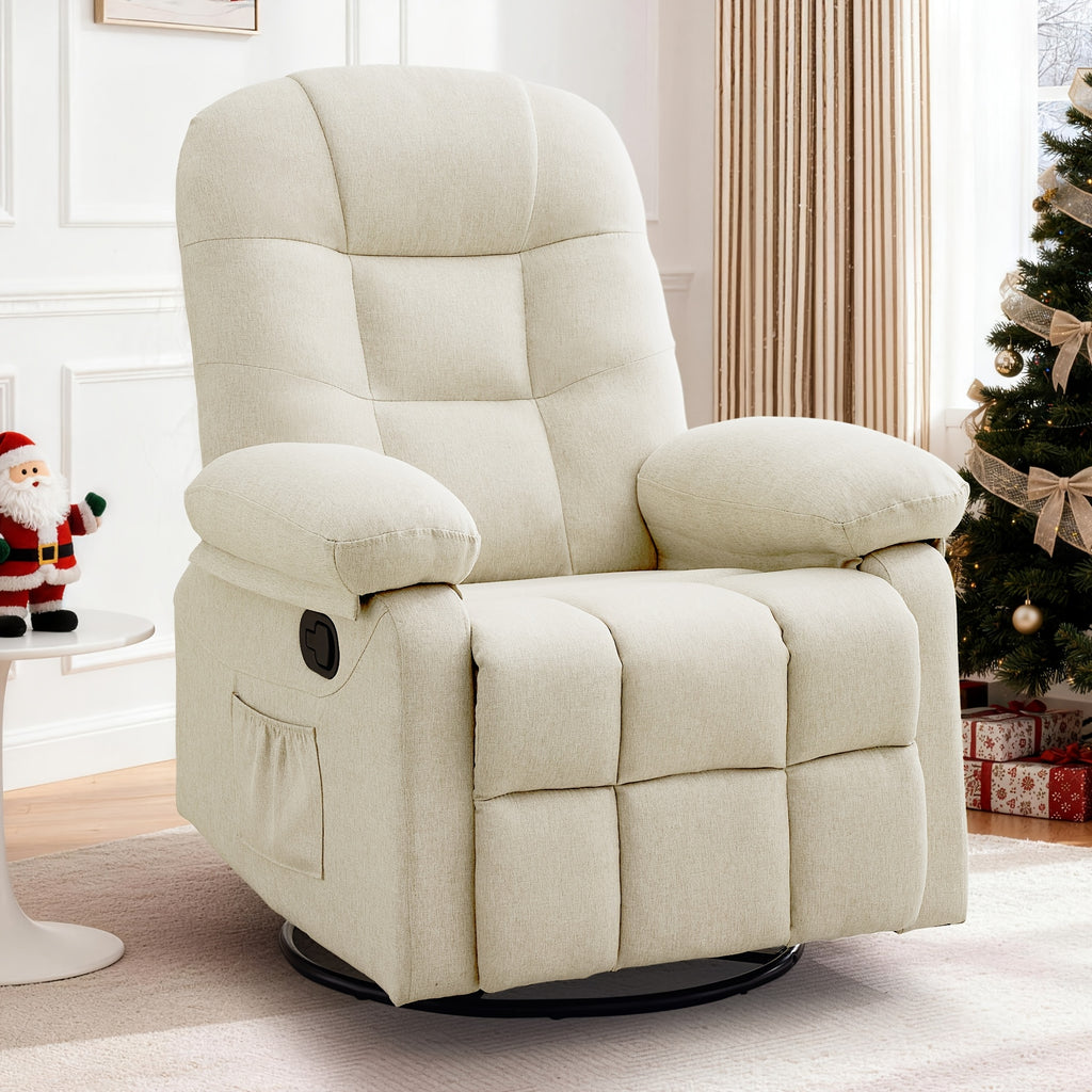 apartment single chair   360 rotating rocking chair - Temu