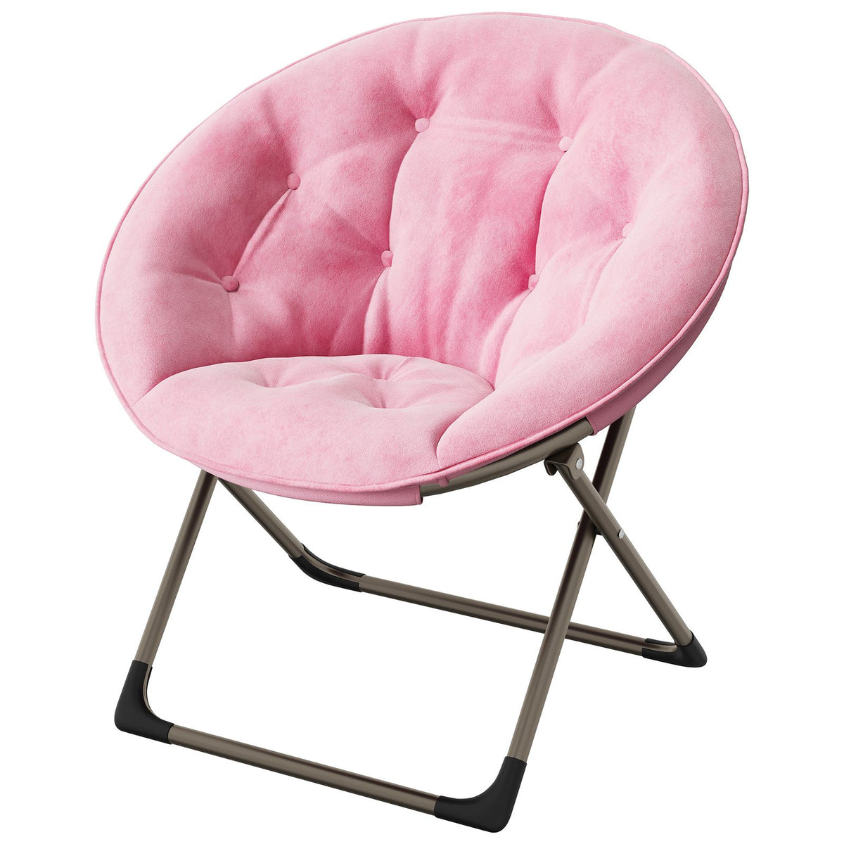 foldable oversized saucer chair   teens plush circle - Temu