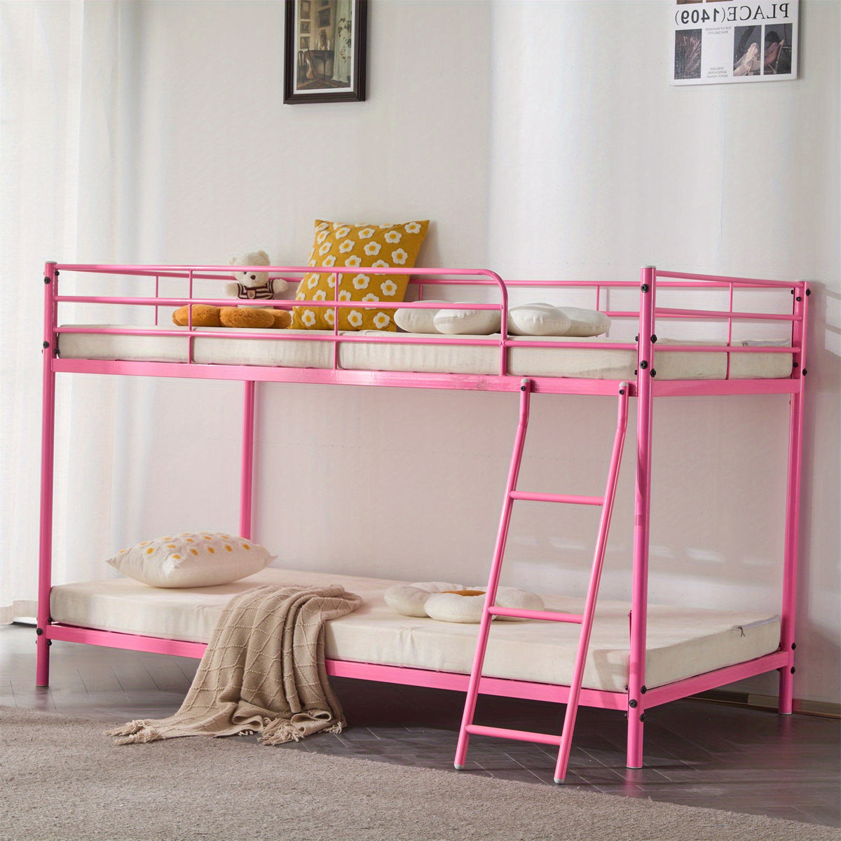 heavy duty metal bunk bed cylindrical horizontal tube - Temu