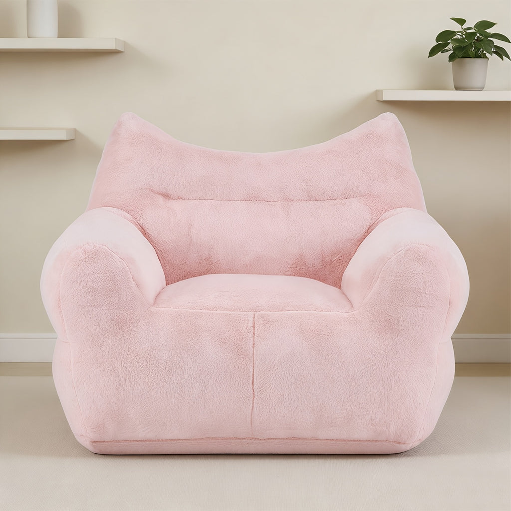 bag chair oversized faux fur lounge chair - Temu