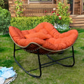 papasan rocking chair cushion frame oversized rocking - Temu