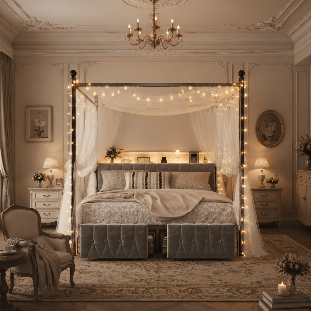 upholstered twin   ambient - Temu