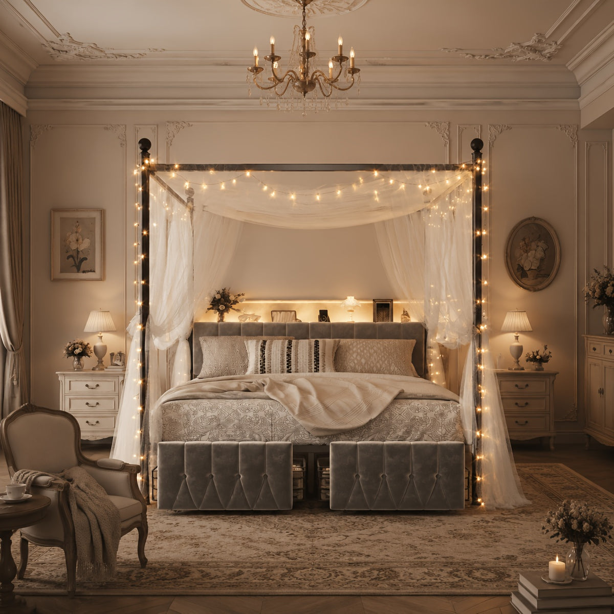 upholstered twin   ambient - Temu