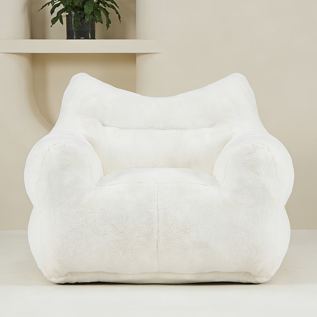 bag chair oversized faux fur lounge chair - Temu