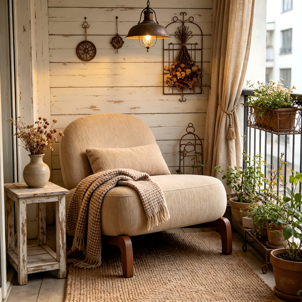 accent chair solid wood legs veelvet living room - Temu