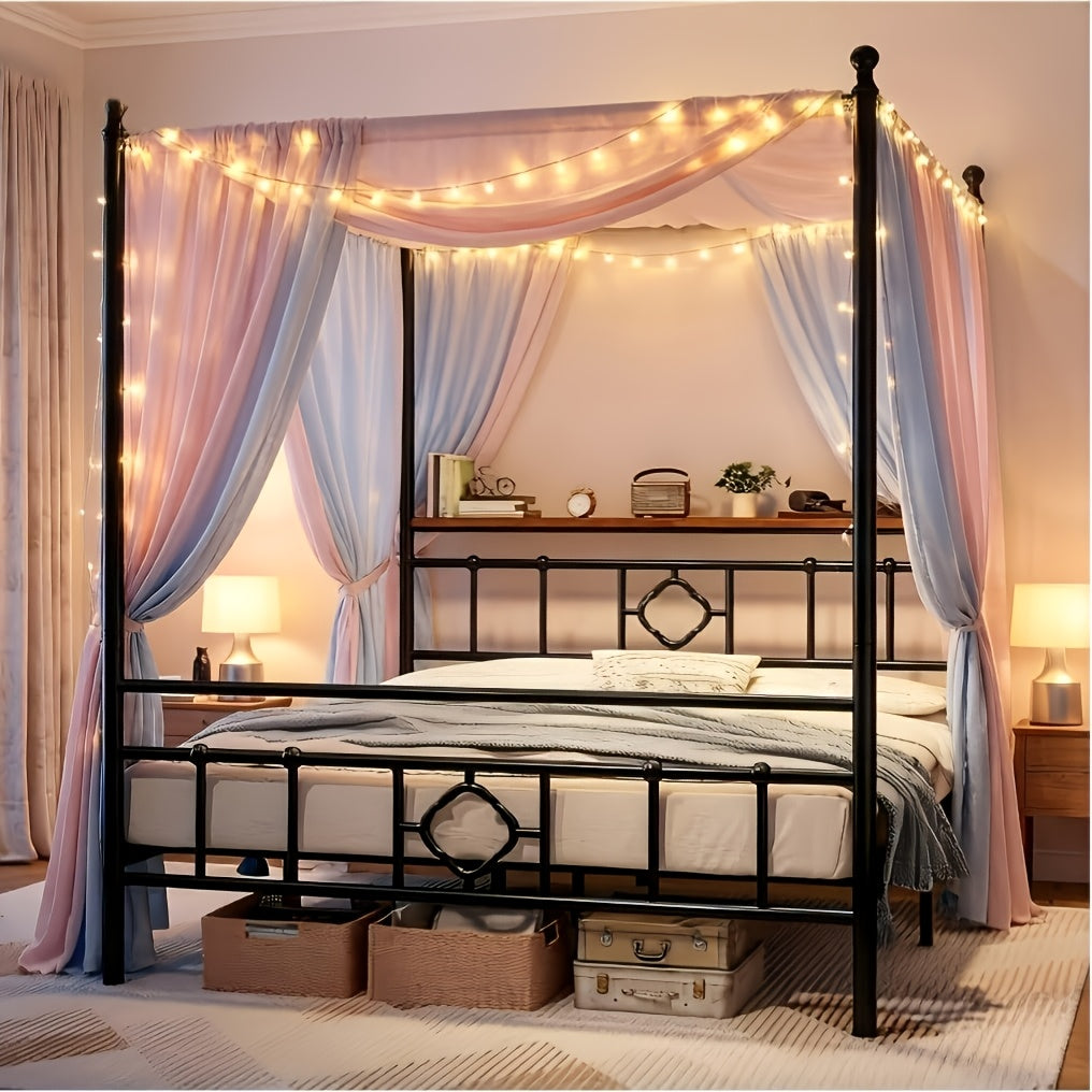 queen full twin size bed frame storage headboard - Temu