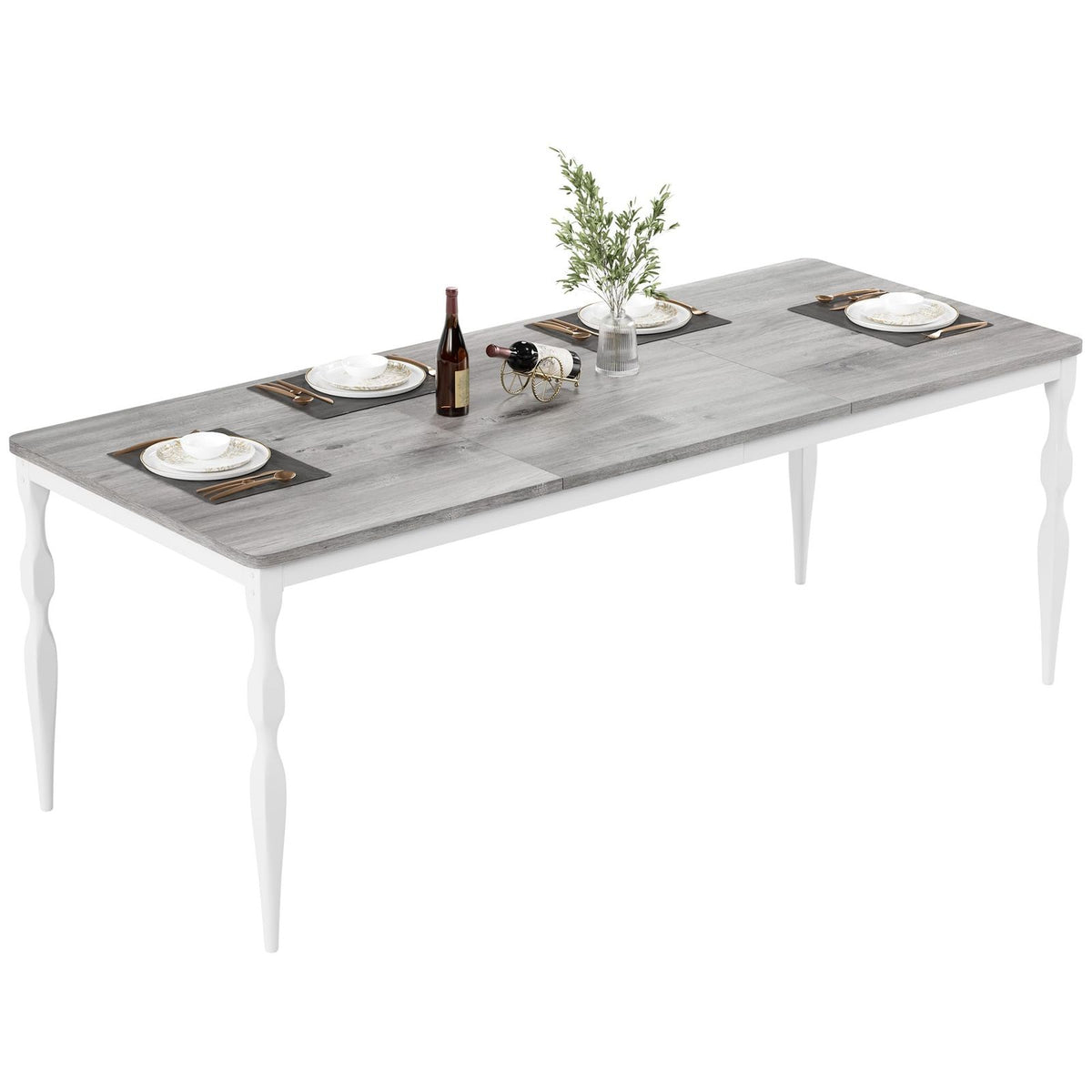 long table unique legs 2 0m sturdy elegant packaging - Temu
