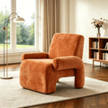 32 w corduroy accent chair modern roll arm upholstered - Temu