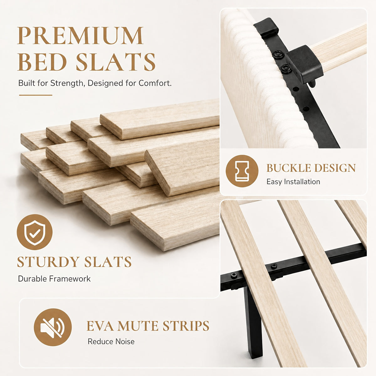 full queen king corduroy upholstered bed frame - Temu