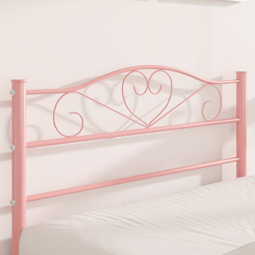 metal bed frame head   boards steel slats mattress - Temu