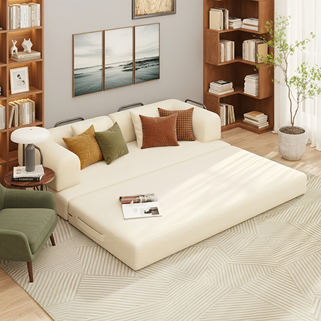 5 in 1 folding multi   bed oversized corduroy - Temu