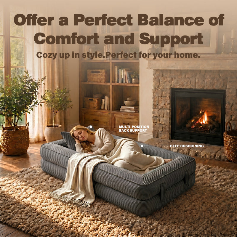 folding sofa bed convertible sleeper chair bed lounge chair - Temu