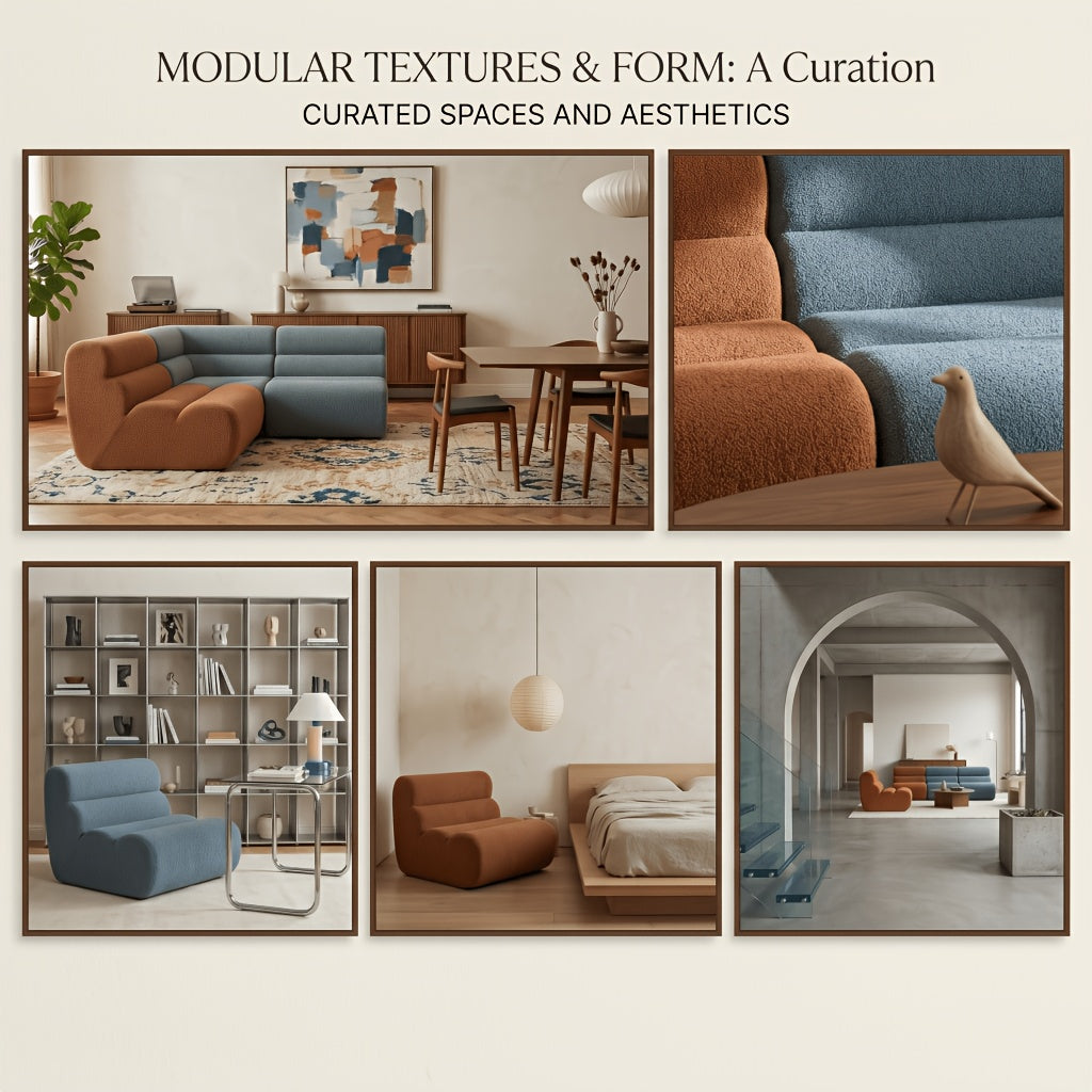 40 95 inch modern teddy fabric floor sofa frameless modular - Temu