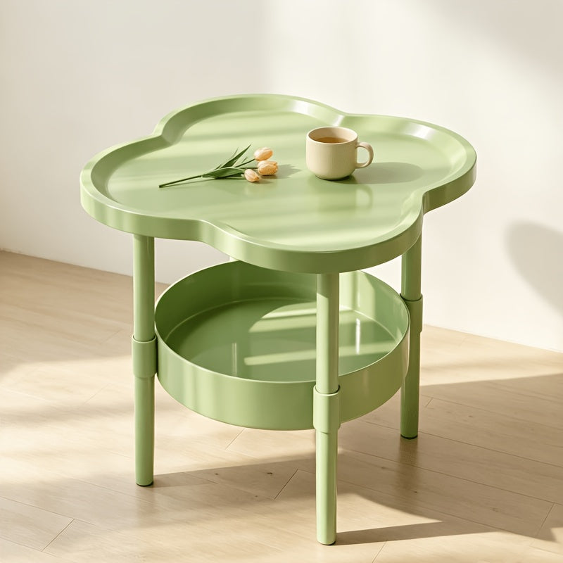 modern minimalist small coffee table 2 tier storage shelf - Temu