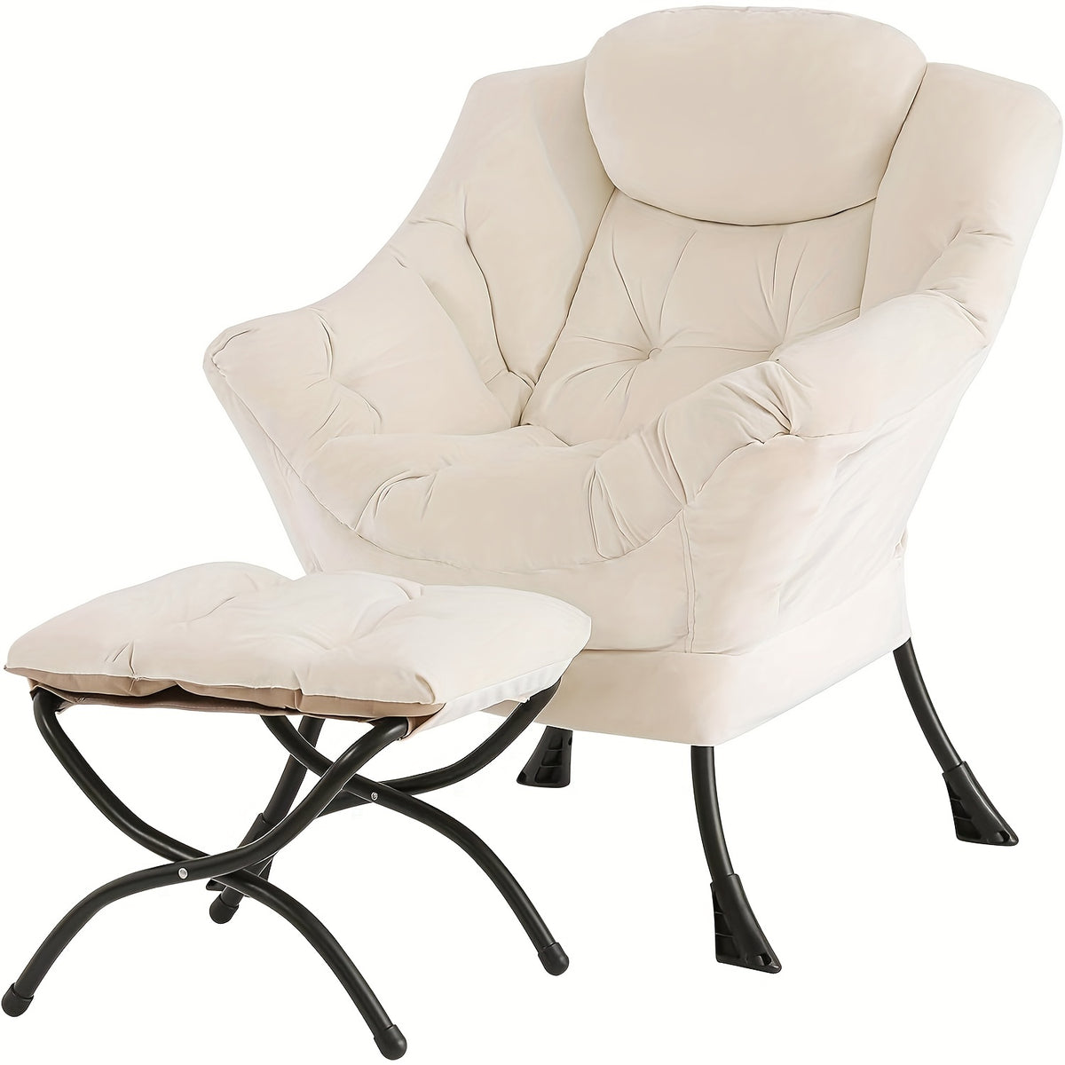 recliner footstool contemporary   accent - Temu