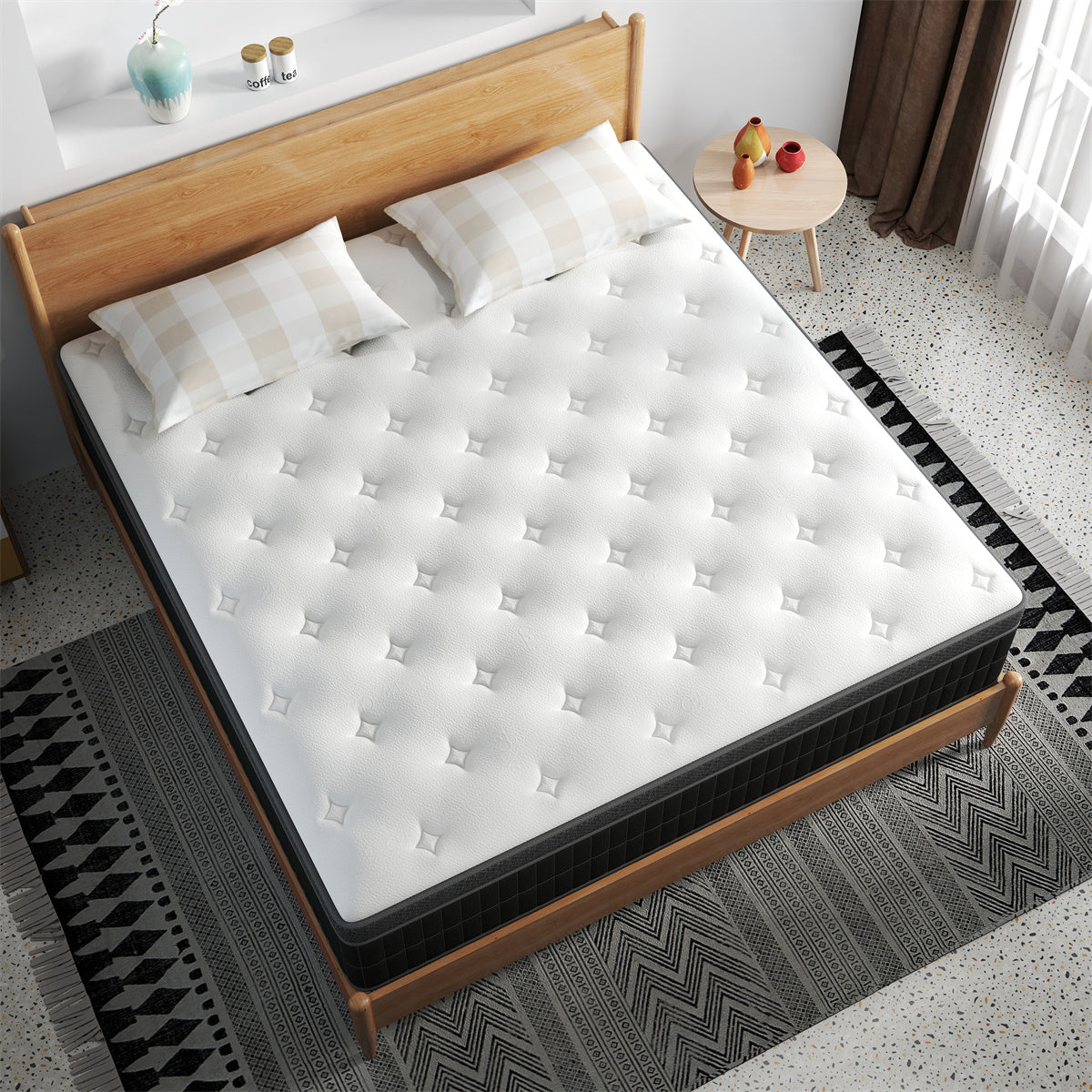 10 12 14 twin full queen king size mattress   memory - Temu