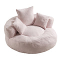 lazy sofa chenille durable   lounger high back bean - Temu
