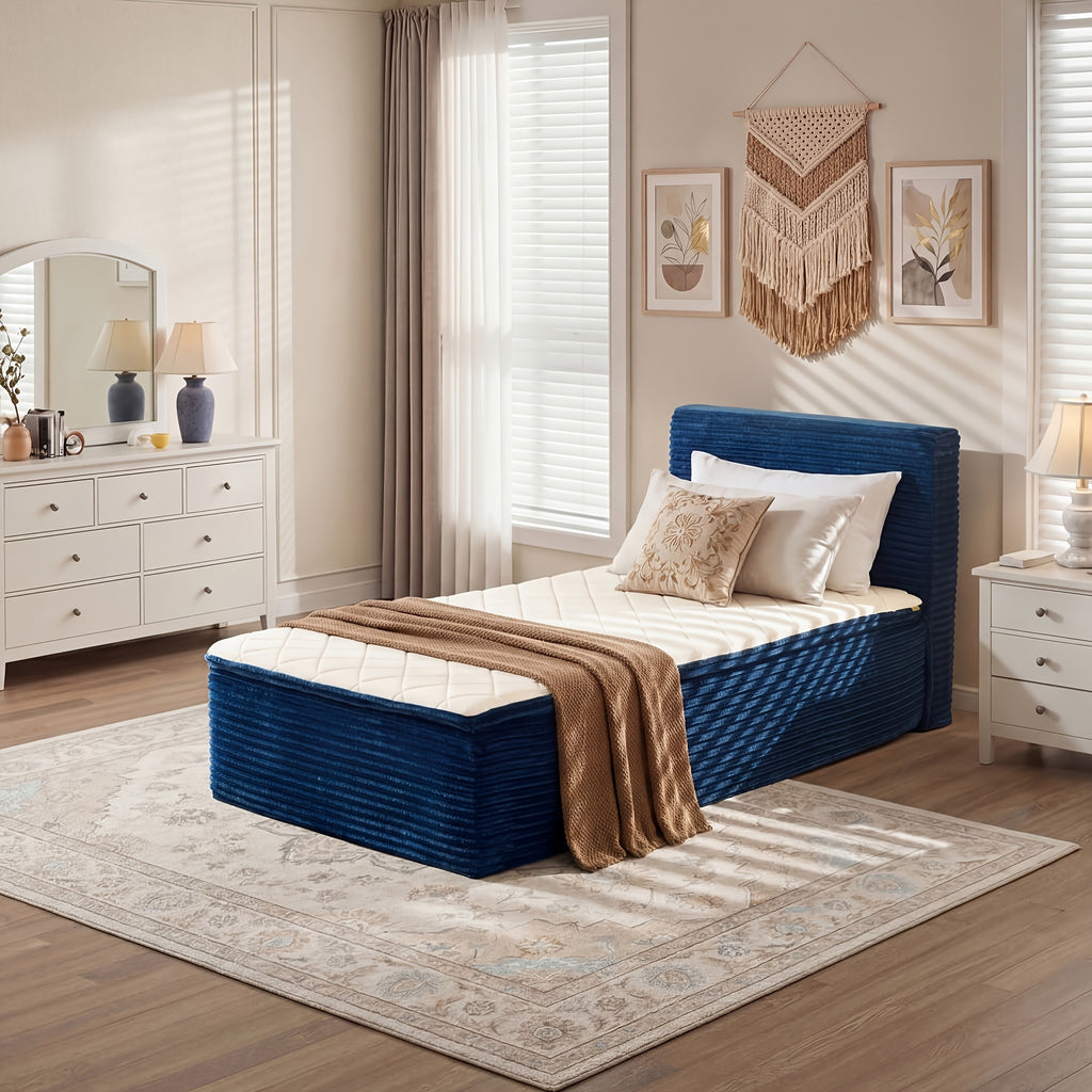 complete sofa bed set mattress headboard no assembly - Temu