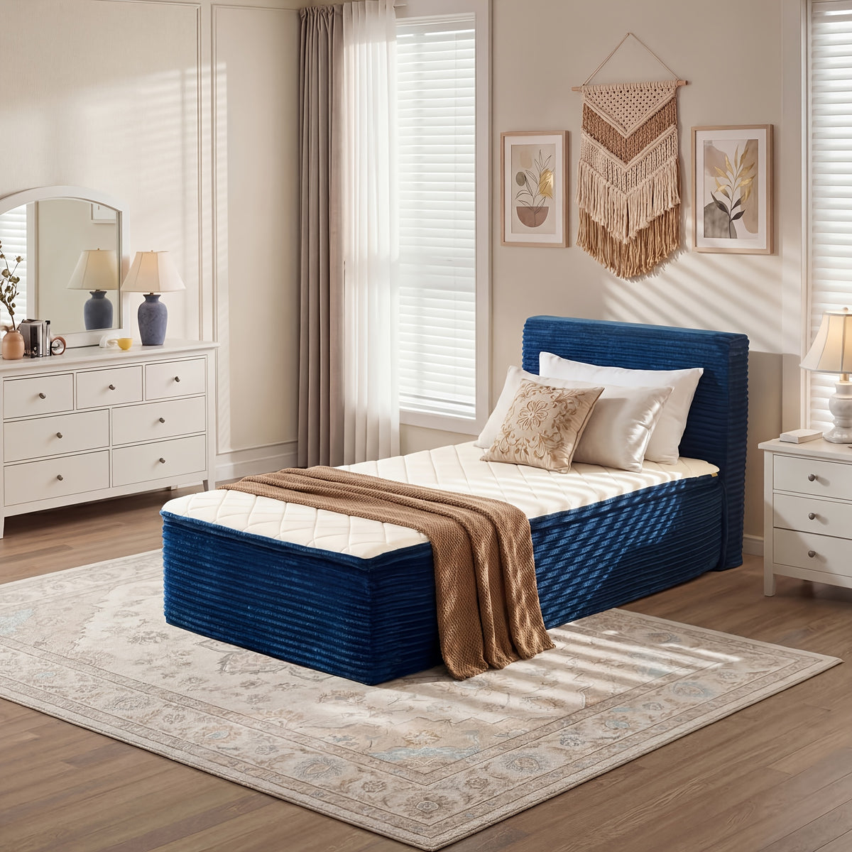 complete sofa bed set mattress headboard no assembly - Temu