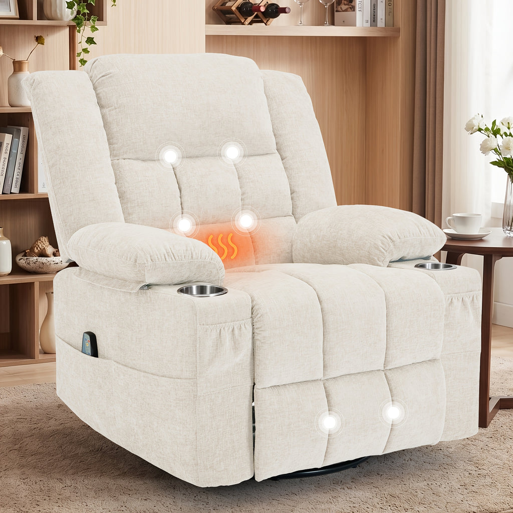 360 swivel rocking chair   heating functions - Temu
