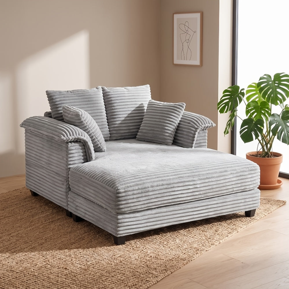 56 oversized corduroy sofa bed recliner sleeper - Temu