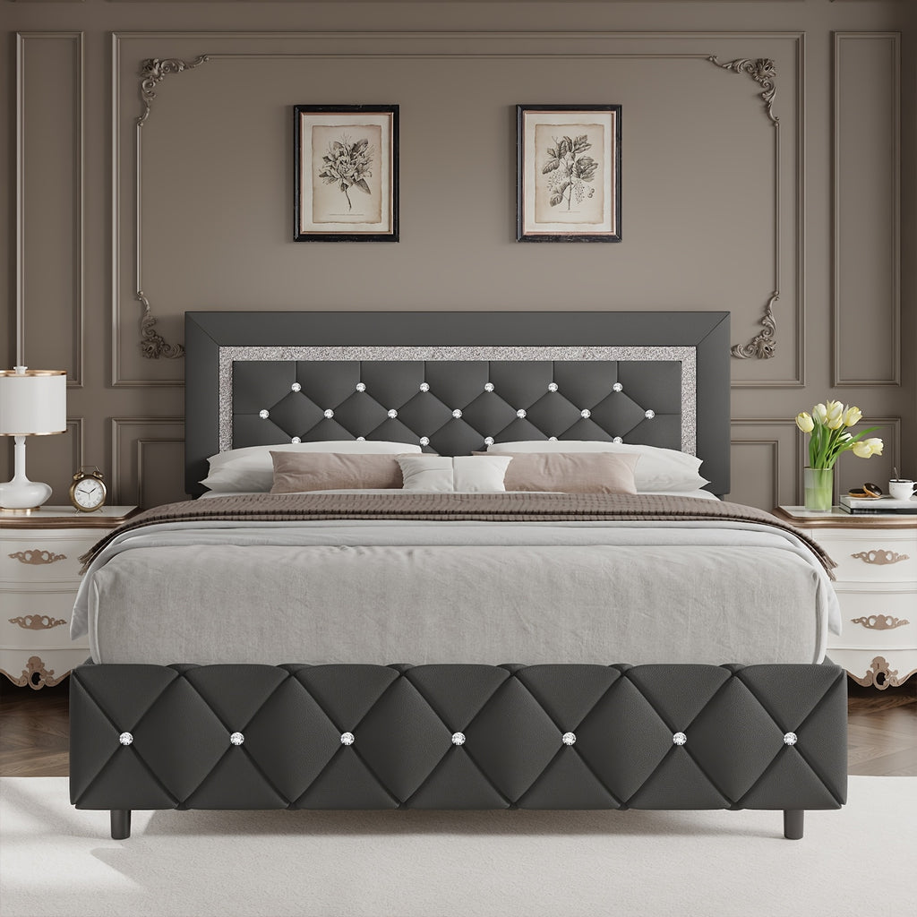twin full queen king platform bed frame - Temu