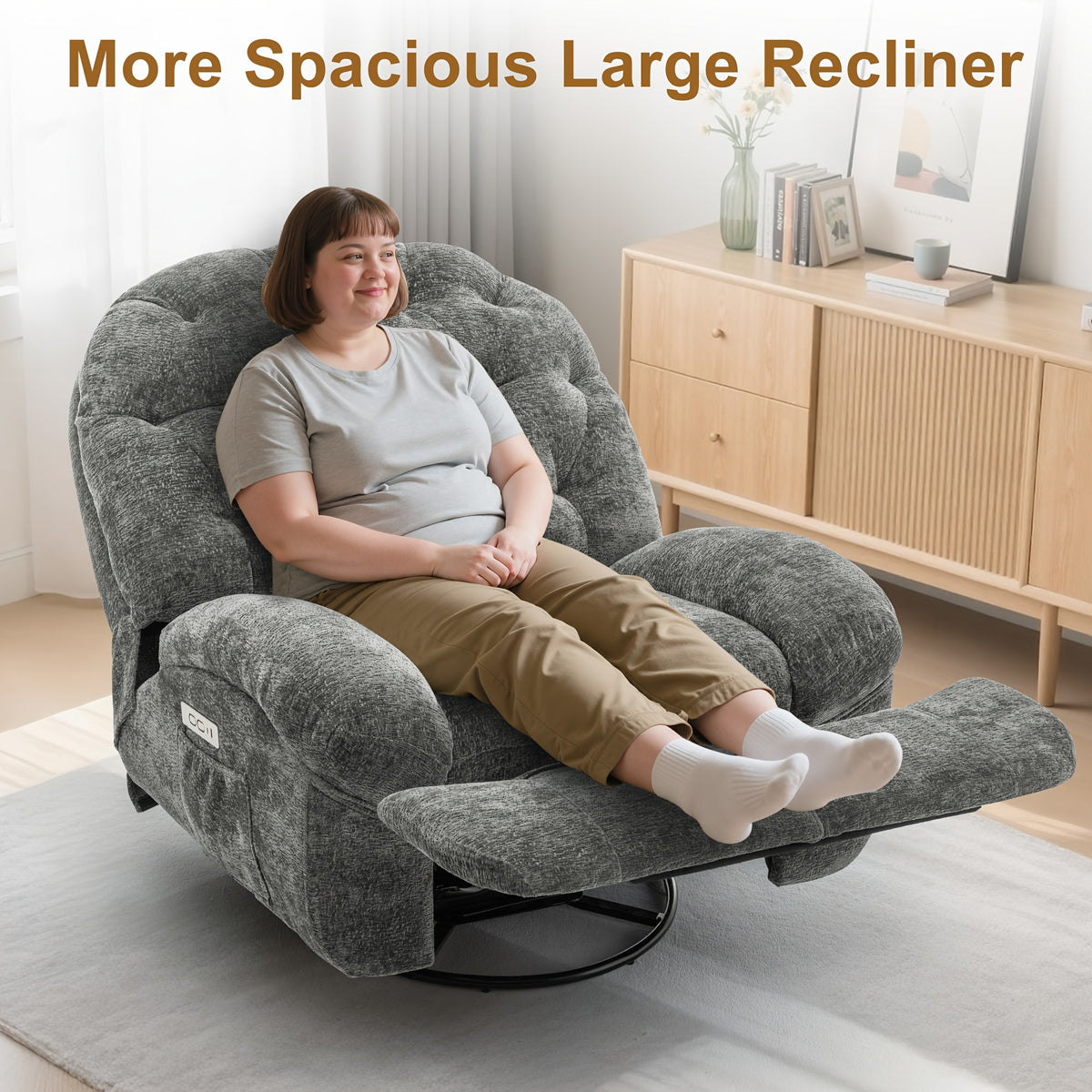 electric recliner living room a     rocking chair - Temu