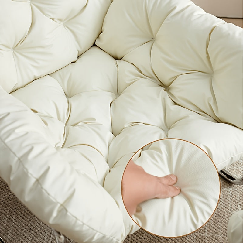 lazy sofa footrest high rebound soft cushion lounge chair - Temu