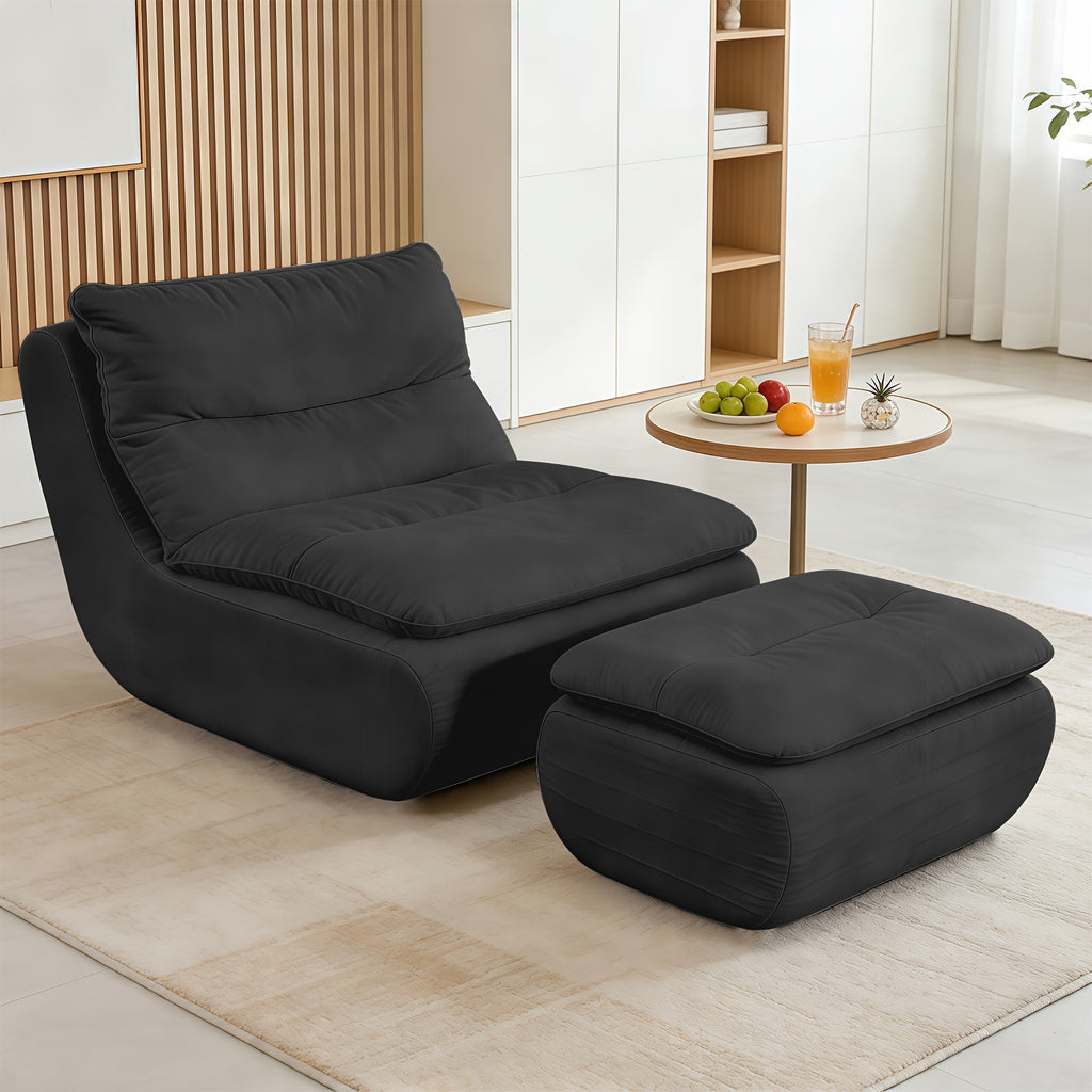 bean bag chair   large   memory foam floor sofa - Temu