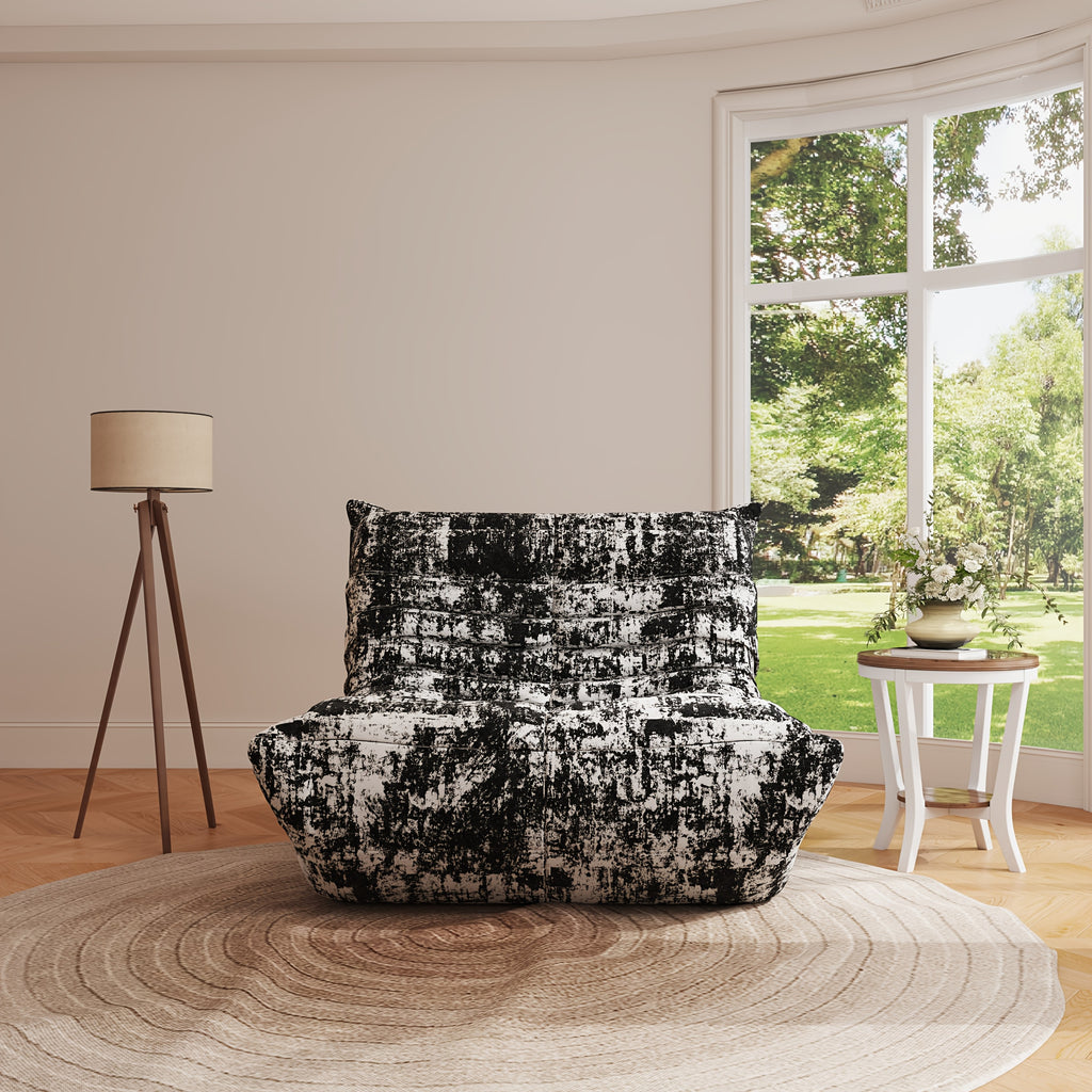large bean bag chair designed   perfect relaxing fire - Temu