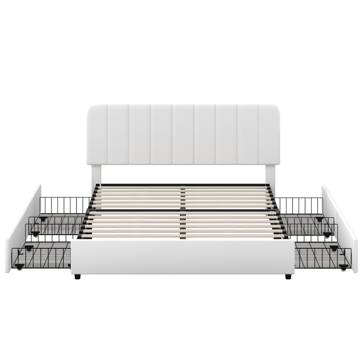 twin full queen king size upholstered bed frame drawers - Temu