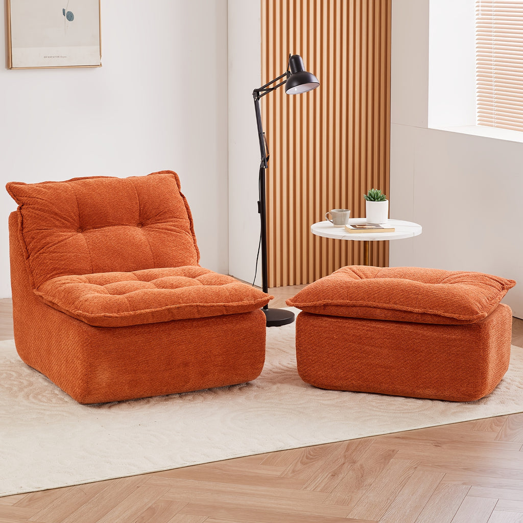 mcq single recliner chair footrest 62 2 inch foam floor - Temu