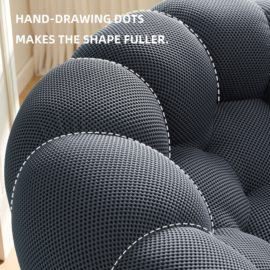 luxury fabric round sofa living room furniture modern sofa - Temu