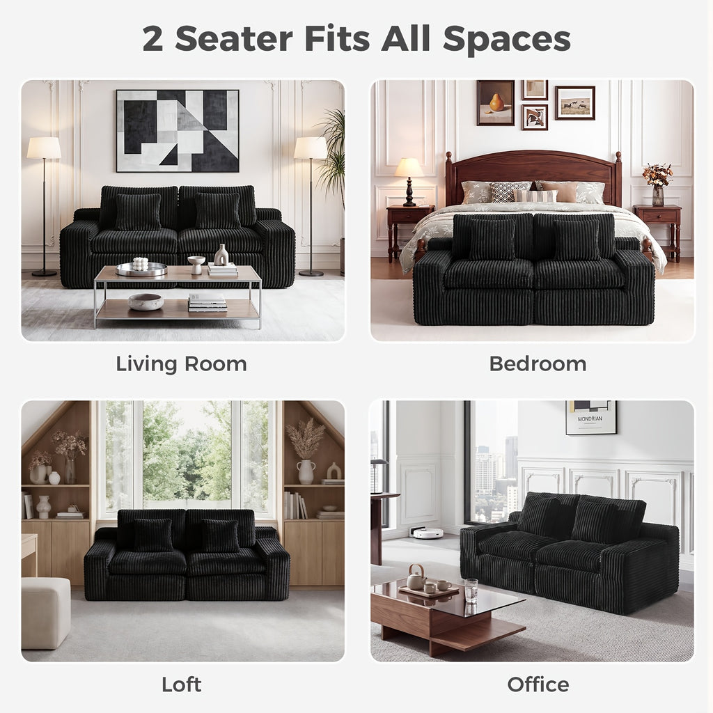 u shaped boneless sectional couches living room modern - Temu