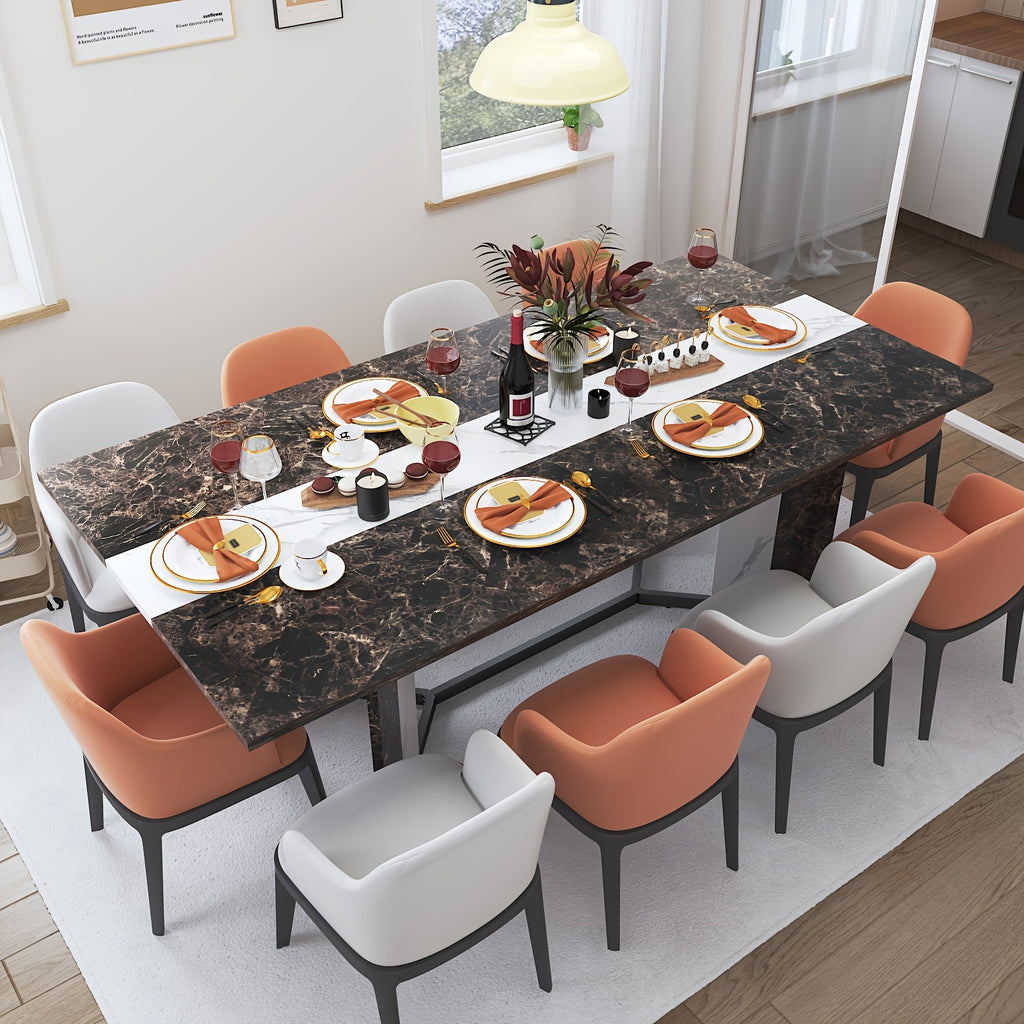 71 rectangle modern dining table office   room - Temu