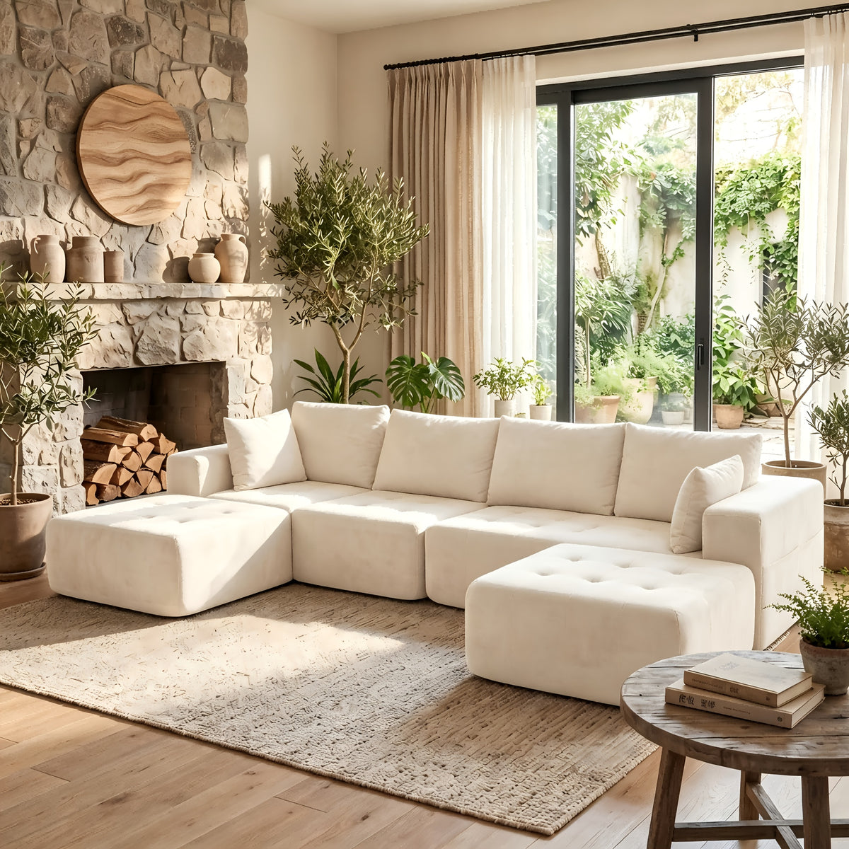 130 oversized cloud sectional couches convertible l u shape - Temu