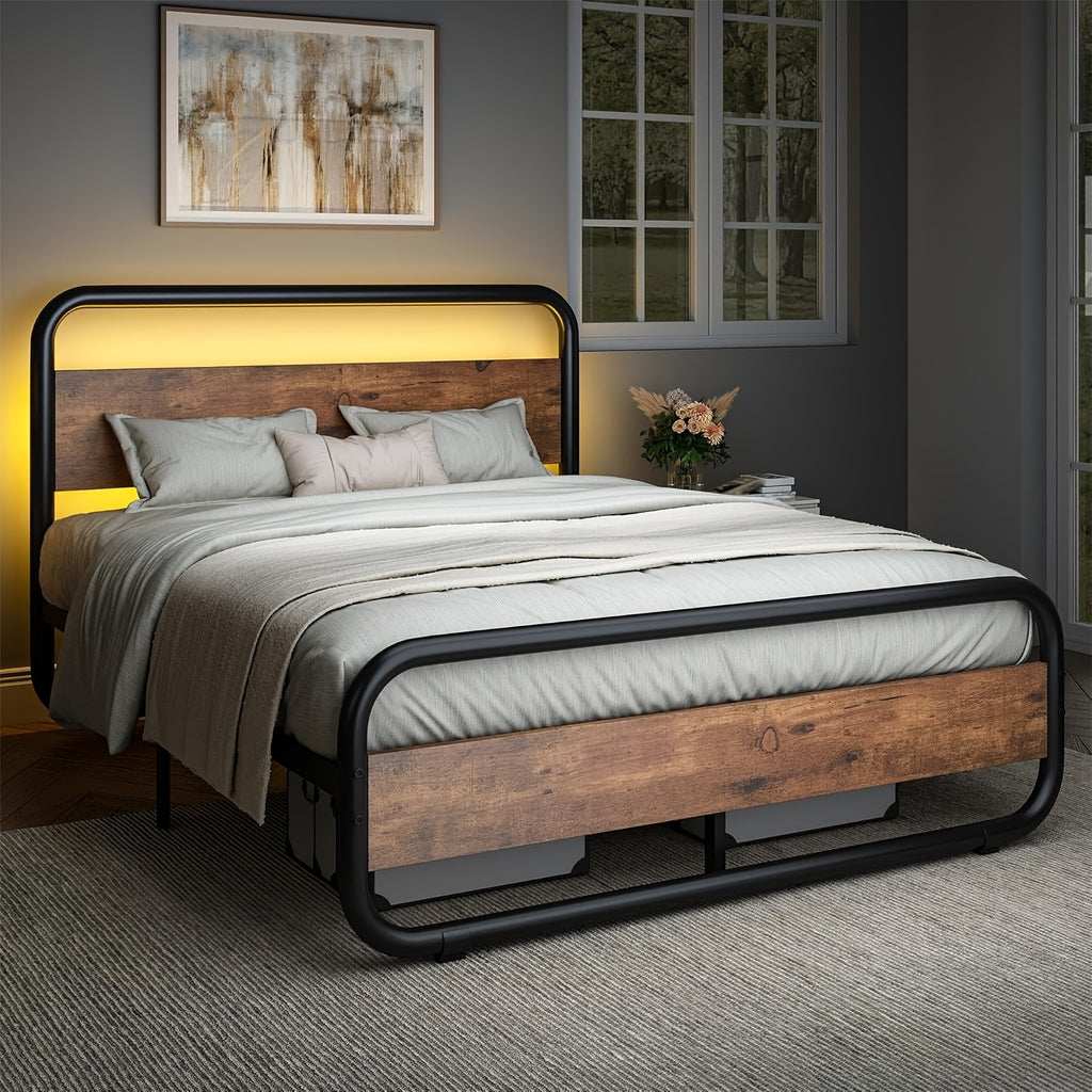 twin full queen king size   grey white bed frame - Temu